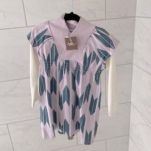 TEA collection toddler girl dress. Size 2T